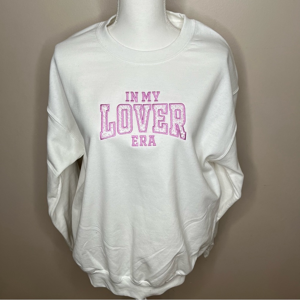In My Love Era Embroidered Crew Sweatshirt